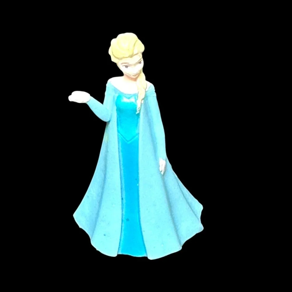 Disney Frozen Figures Elsa Anna Olaf‎ Hans Sven Kristoff Cake Toppers Lot Of 10